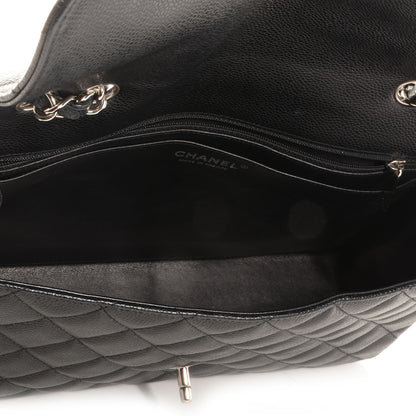Chanel Caviar Jumbo Single Flap Black 5 of 8
