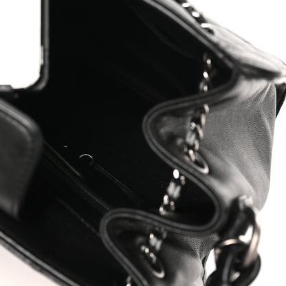 Chanel Caviar Quilted Medium CC Bucket Bag Black 4 of 11
