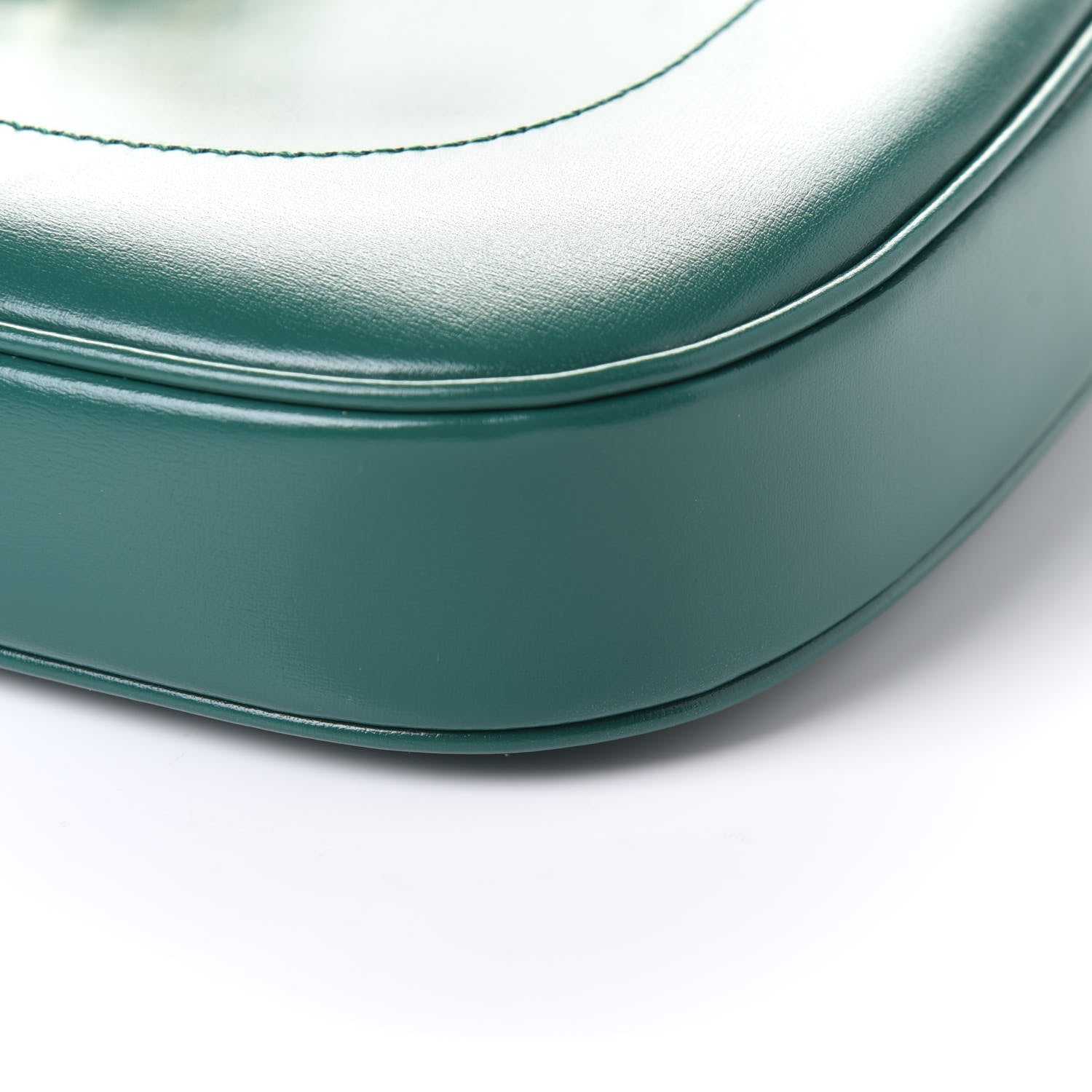 Gucci Boarded Dyana Lux Calfskin Small Jackie 1961 Hobo Emerald 10 of 11