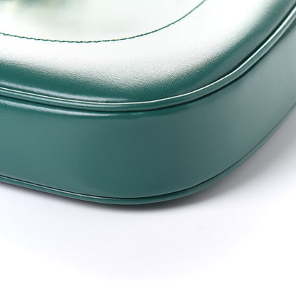 Gucci Boarded Dyana Lux Calfskin Small Jackie 1961 Hobo Emerald 10 of 11