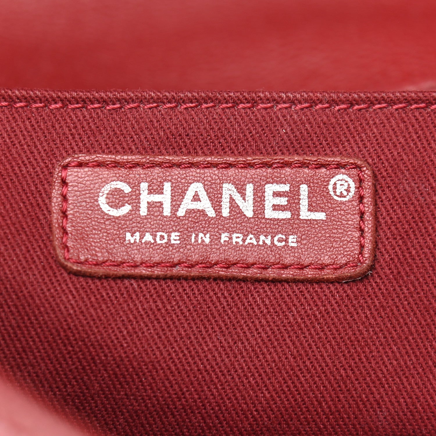Chanel Caviar Large Timeless CC Flap Dark Red 6 of 12