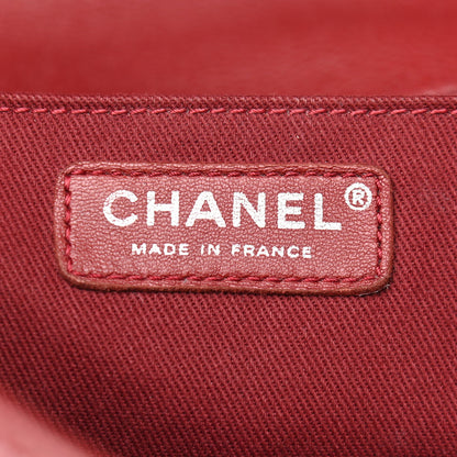 Chanel Caviar Large Timeless CC Flap Dark Red 6 of 12