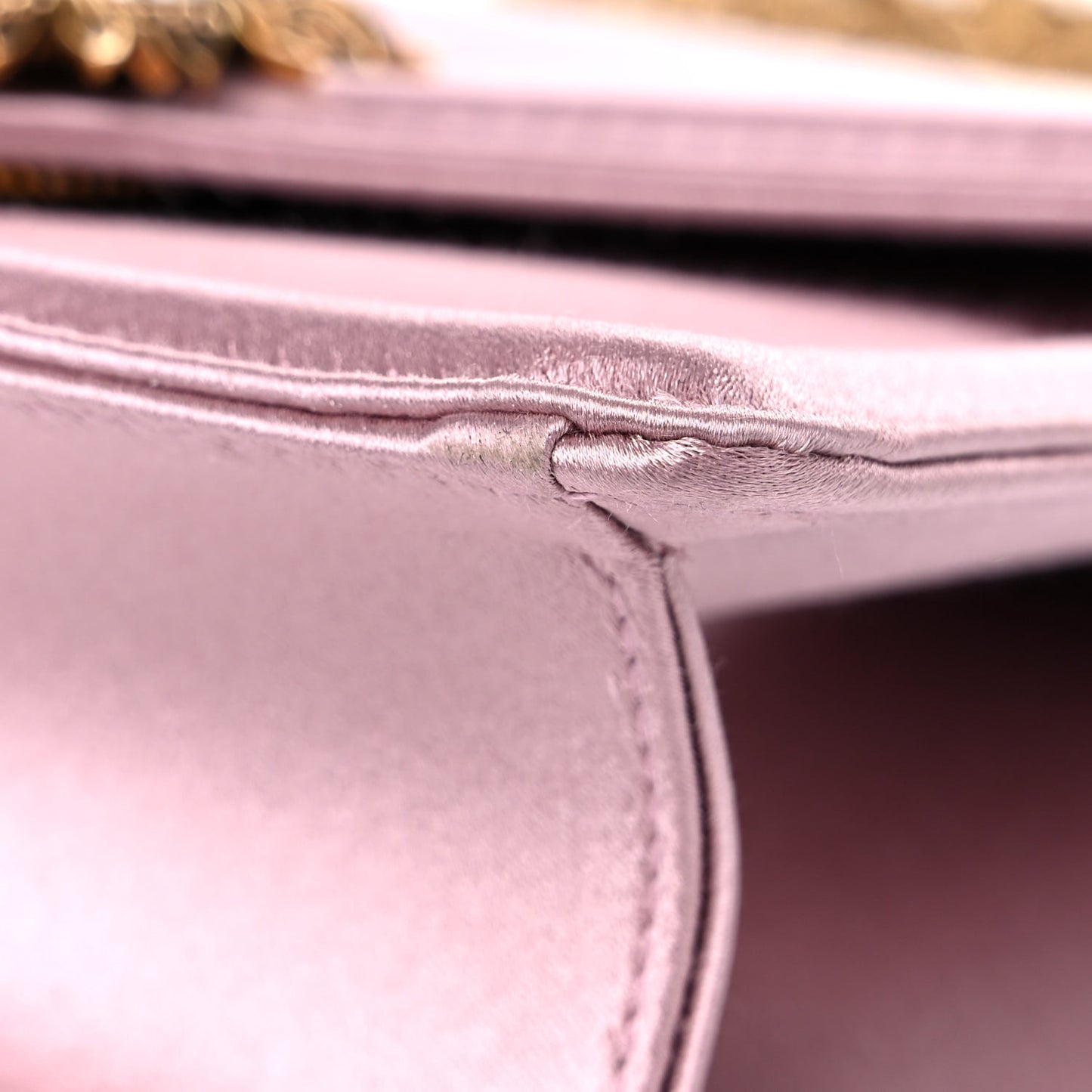 Silk Small Devotion Envelope Top Handle Bag Pink