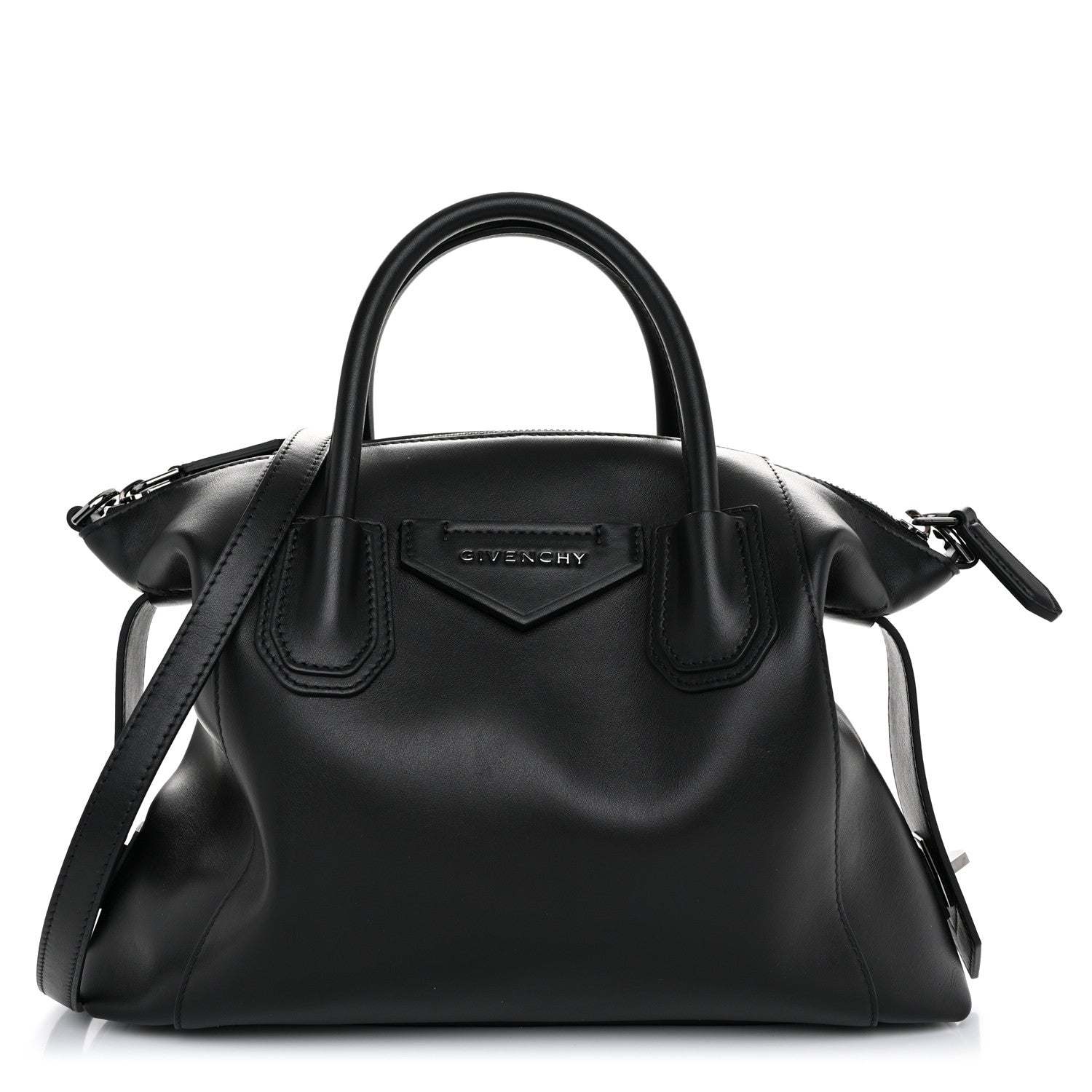 Givenchy Smooth Calfskin Small Soft Antigona Black 1 of 10