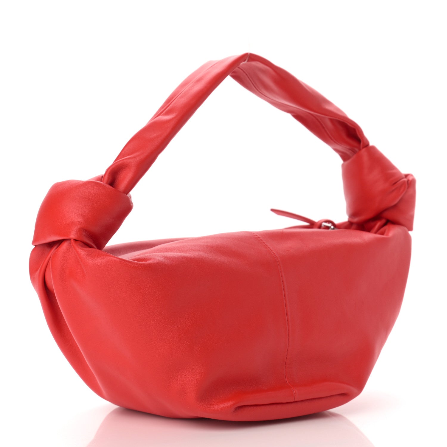 Bottega Veneta Calfskin Mini Double Knot Bag Red 3 of 10