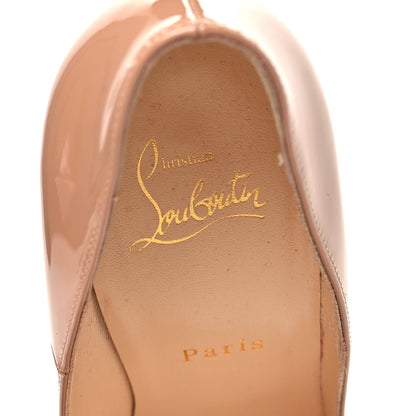 Christian Louboutin Patent So Kate 120 Pumps 38 Nude 8 of 9