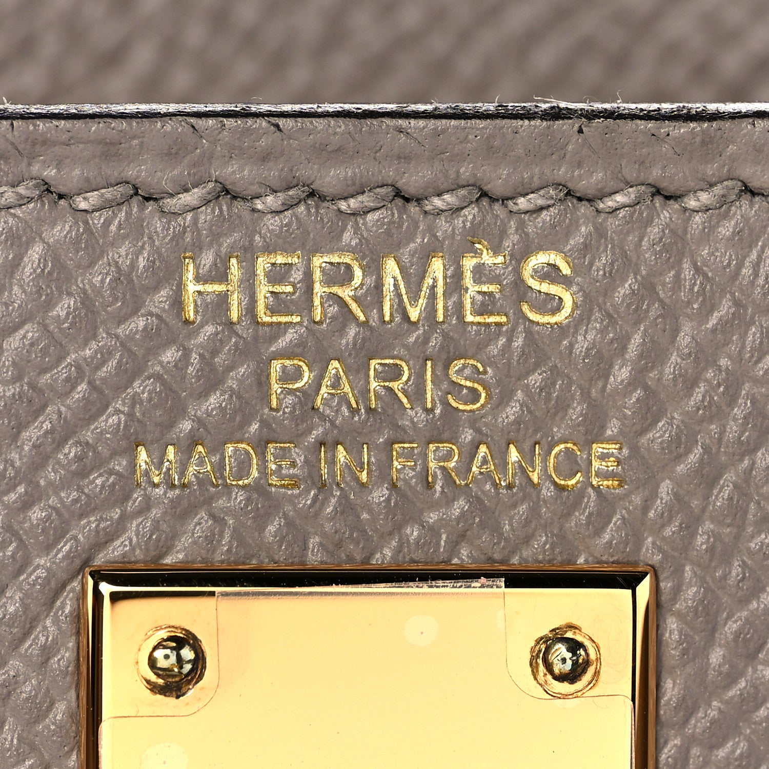 Hermes Epsom Kelly Sellier 25 Gris Asphalte 24 of 38
