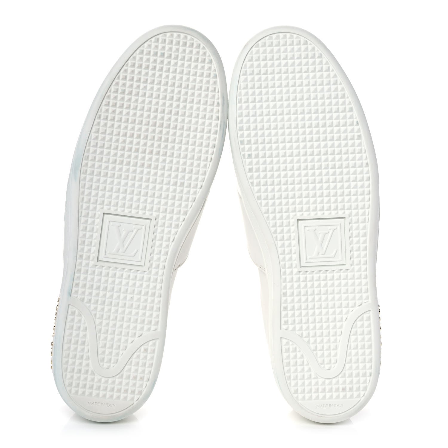 Louis Vuitton Calfskin Front Row Sneaker 38 White 5 of 9