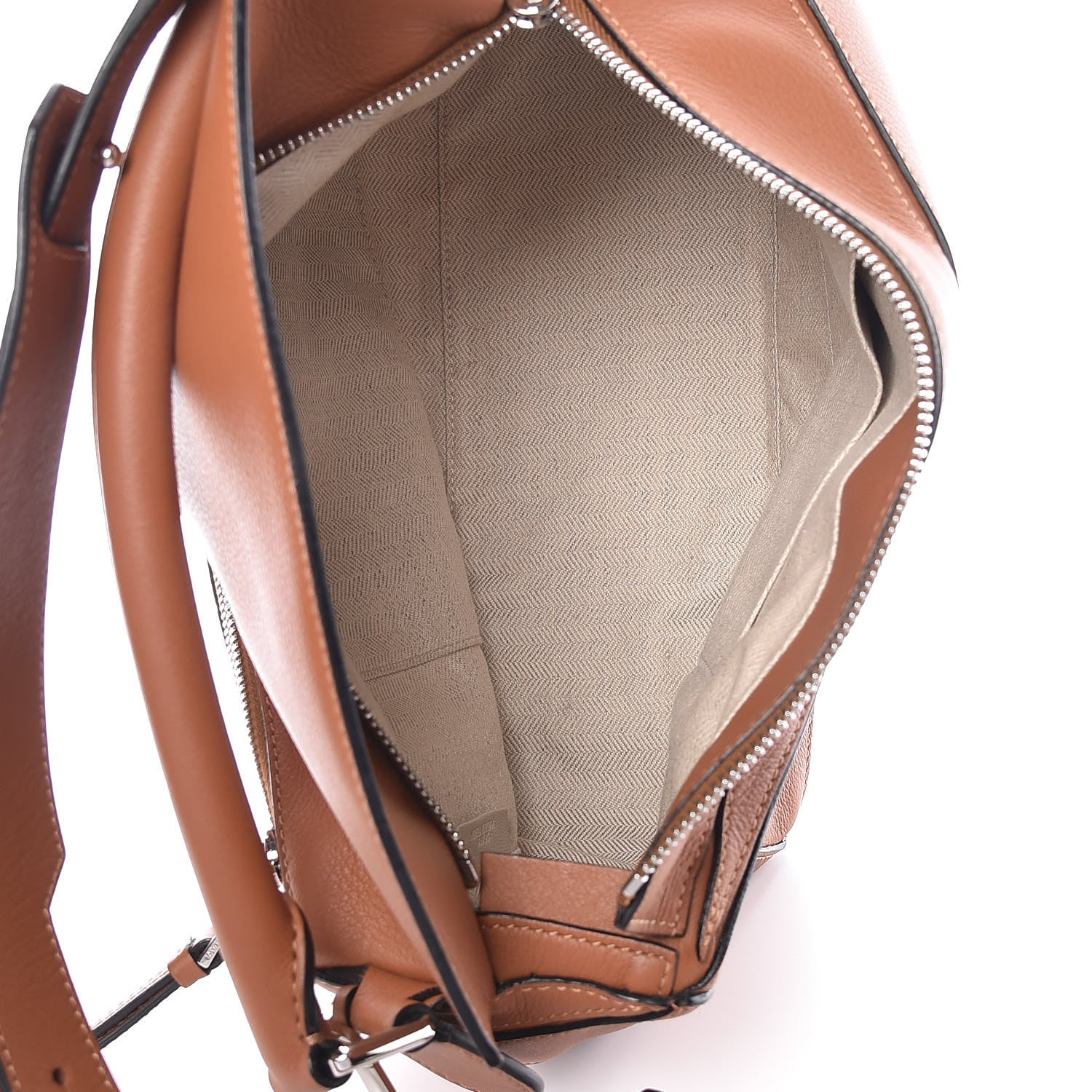 Loewe Calfskin Puzzle Bag Tan 7 of 10