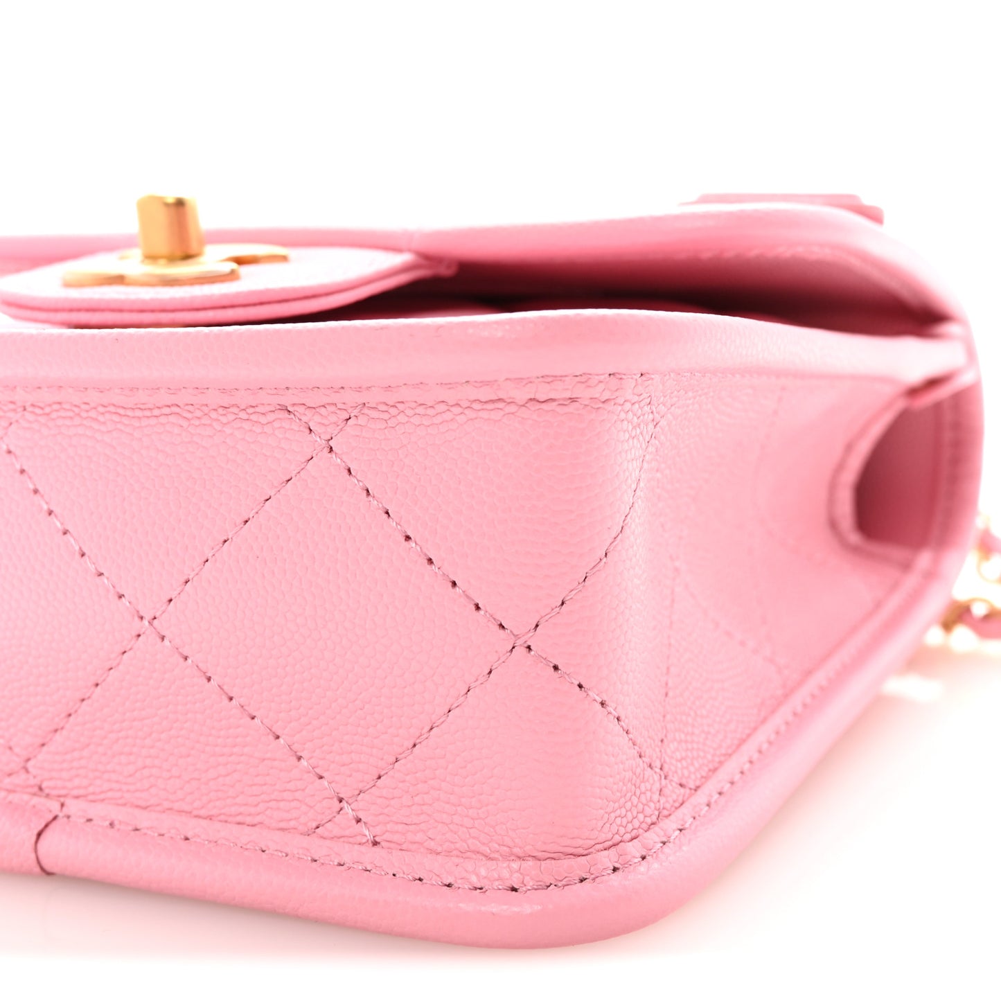 Caviar School Memory Mini Top Handle Flap Light Pink