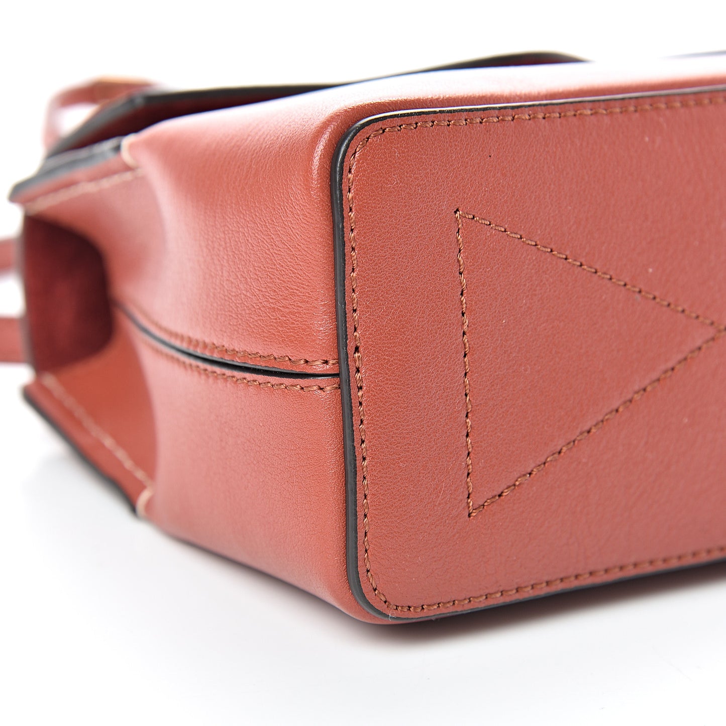 Silky Calfskin Micro Seaton Rust