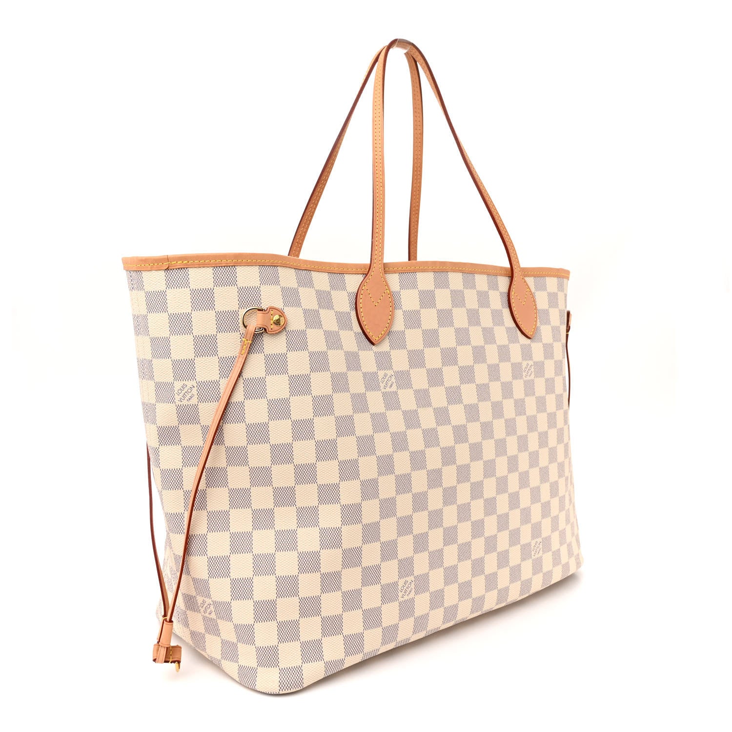 Louis Vuitton Damier Azur Neo Neverfull GM Rose Ballerine 3 of 10
