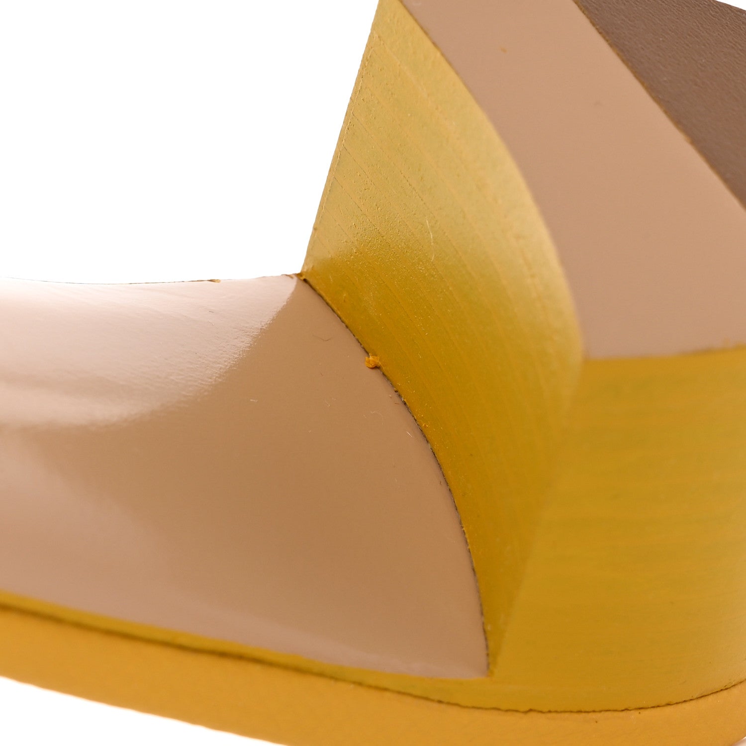Hermes Epsom Oasis Sandals 37.5 Jaune Sable 11 of 16