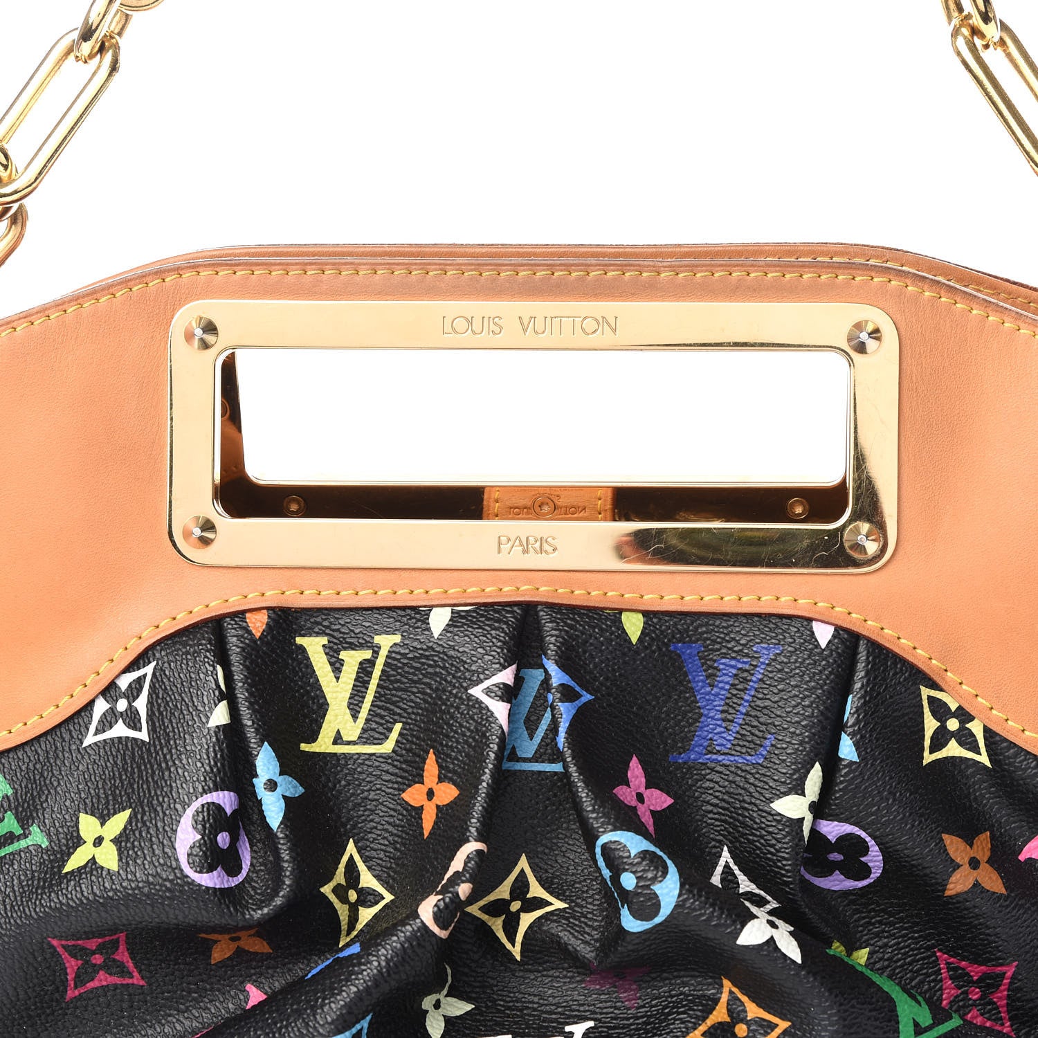 Louis Vuitton Monogram Multicolor Judy PM Black 8 of 8