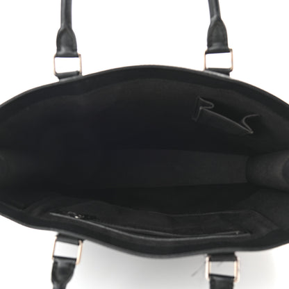 Louis Vuitton Epi Sac Plat GM Black 5 of 12