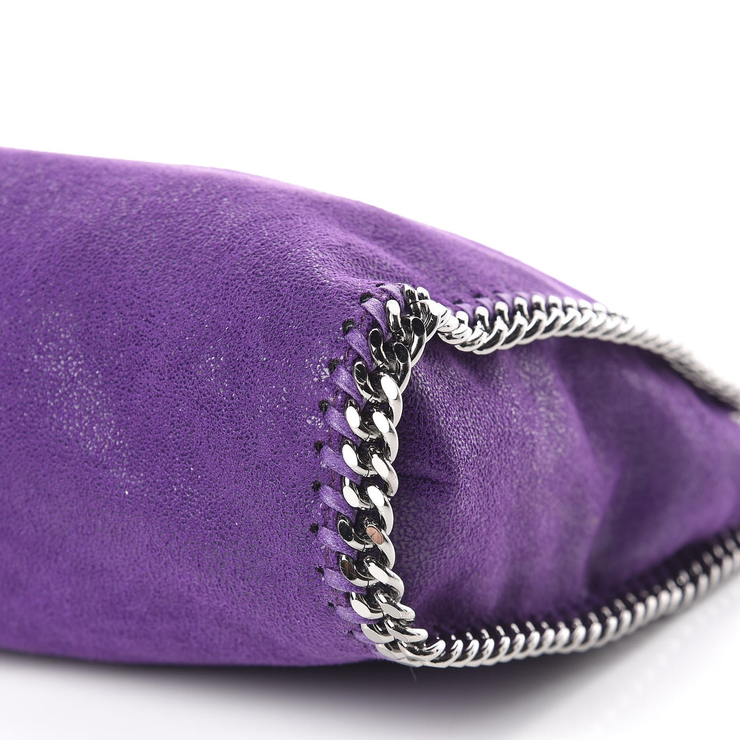 Shaggy Deer Small Falabella Tote Purple
