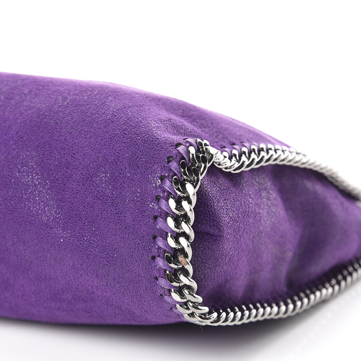 Stella McCartney Shaggy Deer Small Falabella Tote Purple 8 of 9