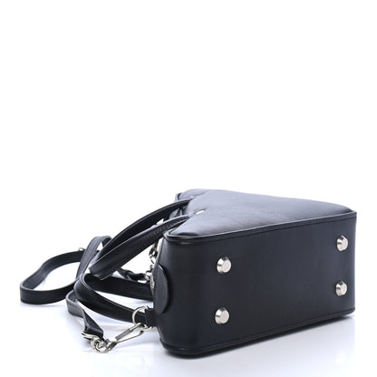 Balenciaga Calfskin S Triangle Duffle Black 3 of 5