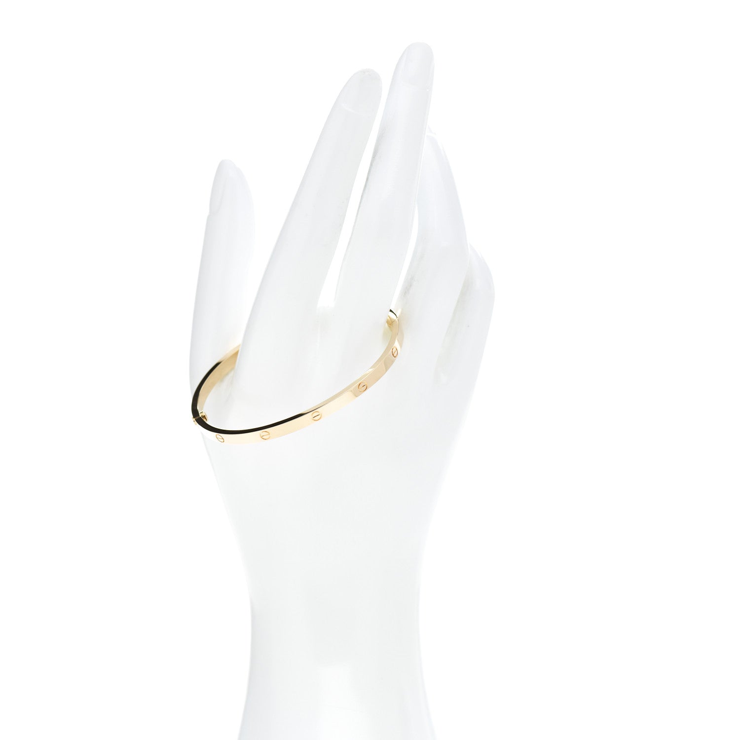 Cartier 18K Yellow Gold Small LOVE Bracelet 17 2 of 5