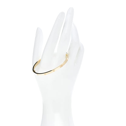 Cartier 18K Yellow Gold Small LOVE Bracelet 17 2 of 5