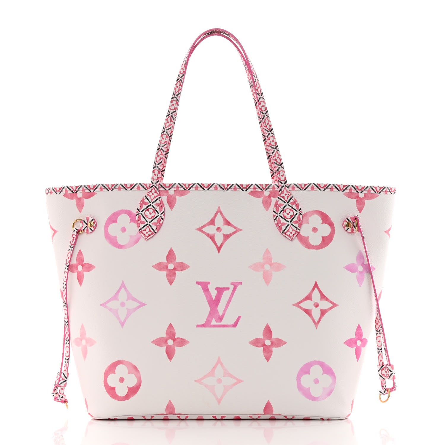 Louis Vuitton Monogram Giant By The Pool 2.0 Neverfull MM Rose 3 of 12