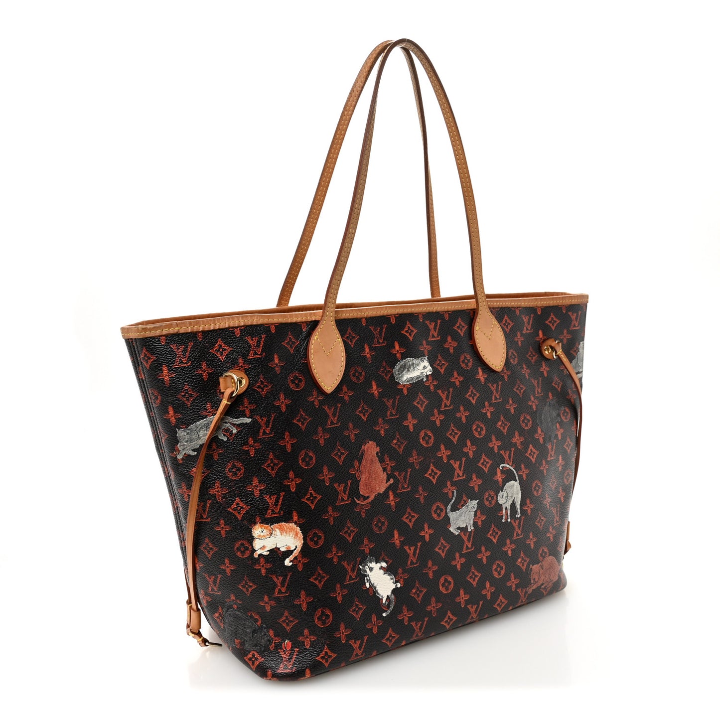 Catogram Neverfull MM Marron