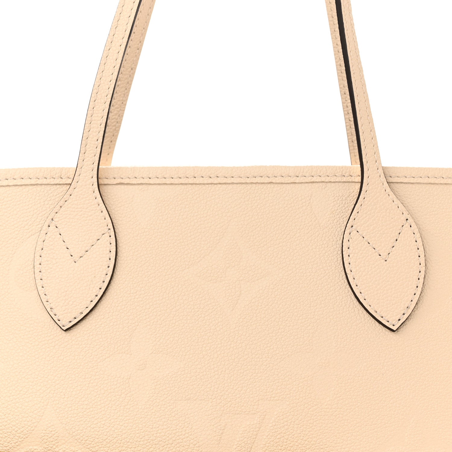 Louis Vuitton Empreinte Monogram Giant Neverfull MM Cream 8 of 11