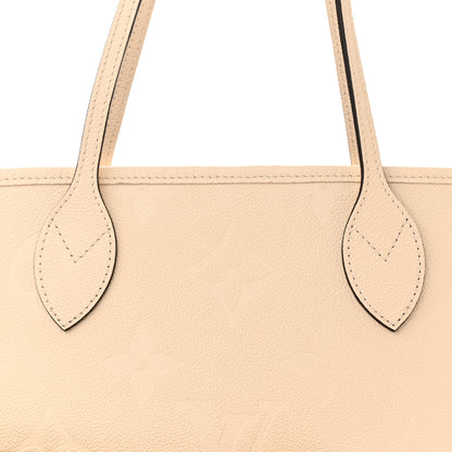 Louis Vuitton Empreinte Monogram Giant Neverfull MM Cream 8 of 11