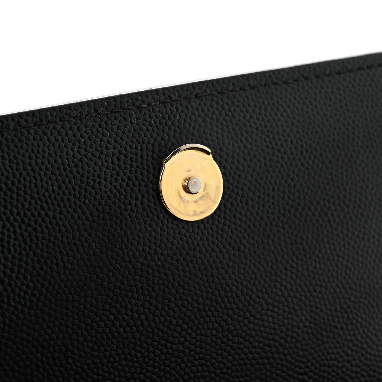 Saint Laurent Grain De Poudre Small Monogram Kate Satchel Black 12 of 13