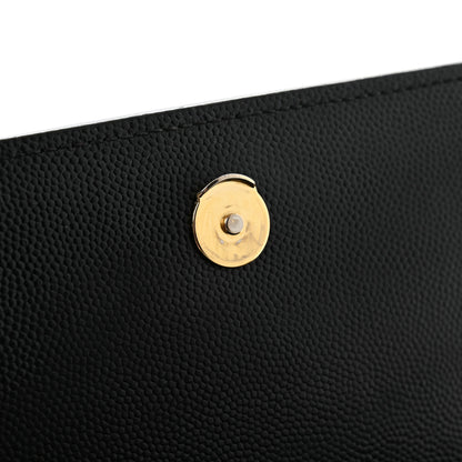 Saint Laurent Grain De Poudre Small Monogram Kate Satchel Black 12 of 13