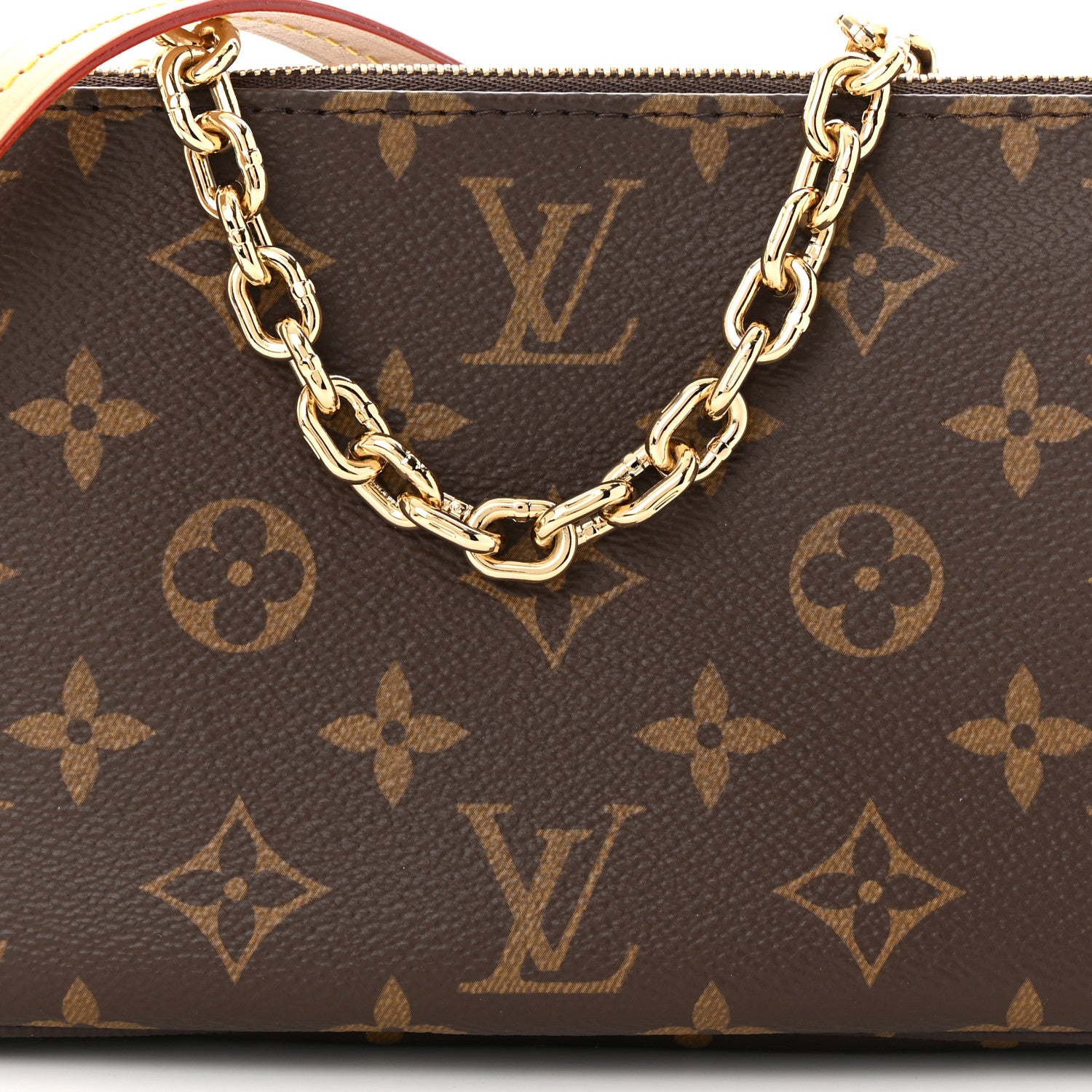 Louis Vuitton Monogram Chain Pochette Accessories 7 of 11