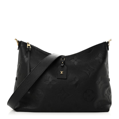 Louis Vuitton Empreinte Monogram Giant CarryAll MM Black 1 of 9