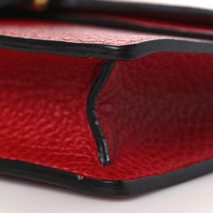 Gucci Calfskin Super Mini Dionysus Shoulder Bag Hibiscus Red 8 of 8