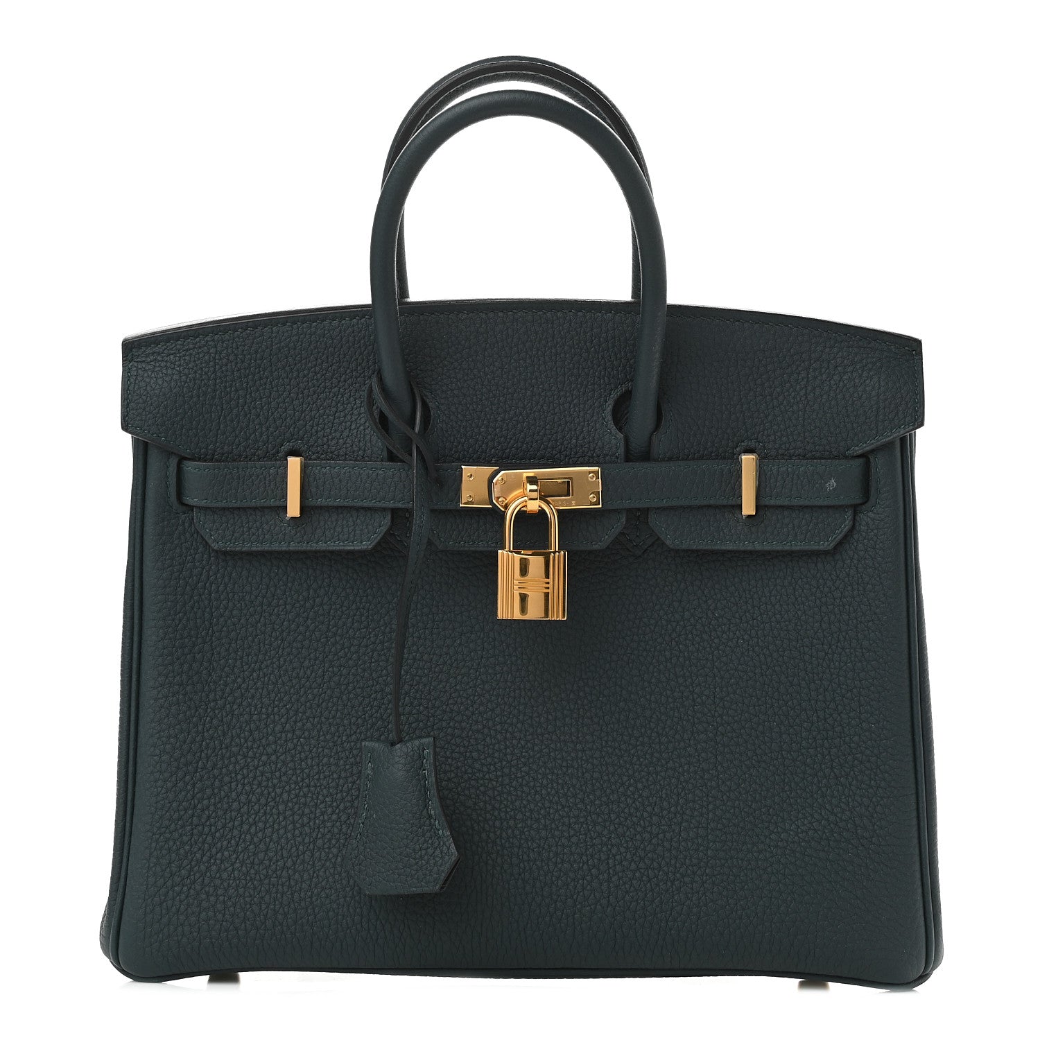 Hermes Togo Birkin 25 Vert Cypress 1 of 11