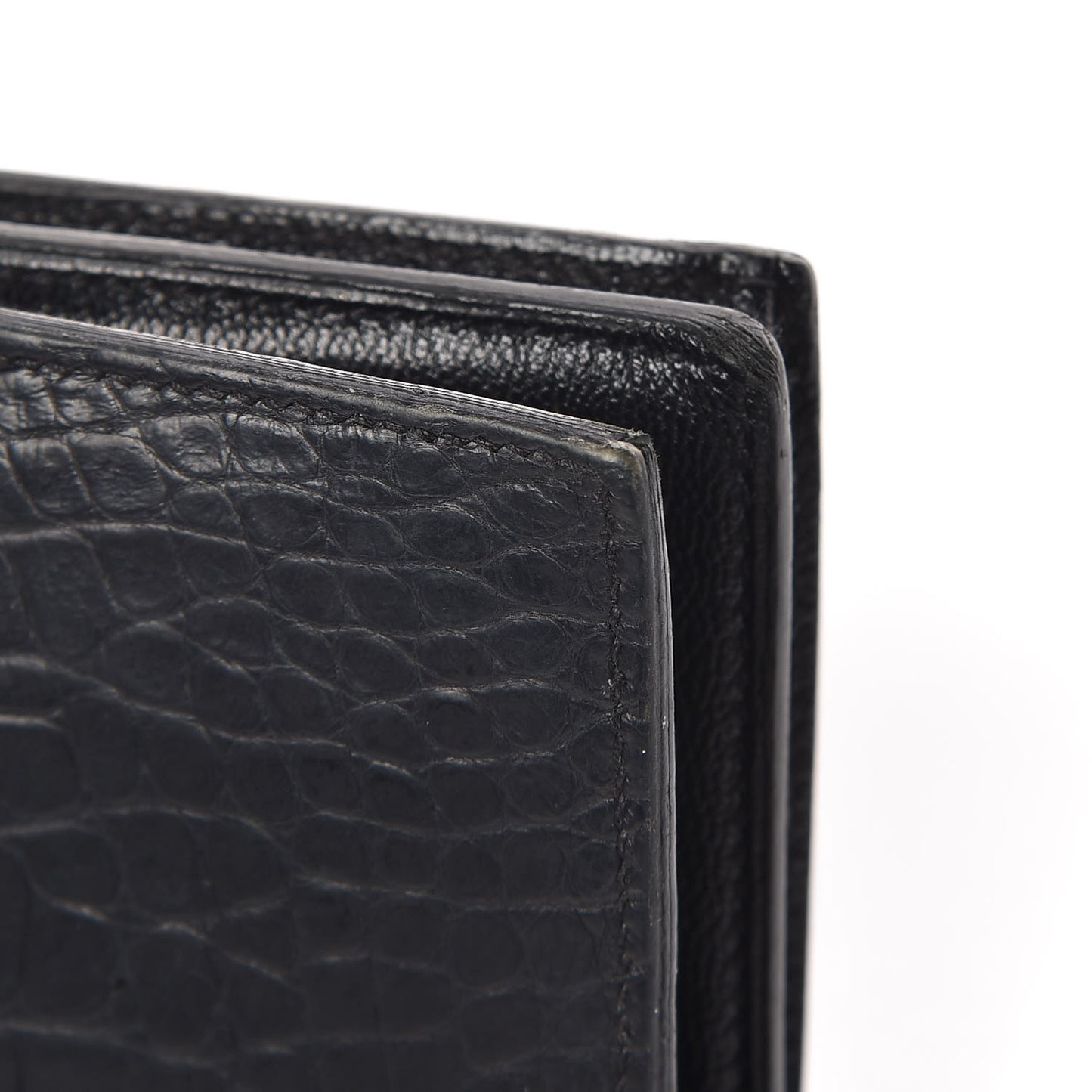 Matte Alligator Bearn Wallet Black