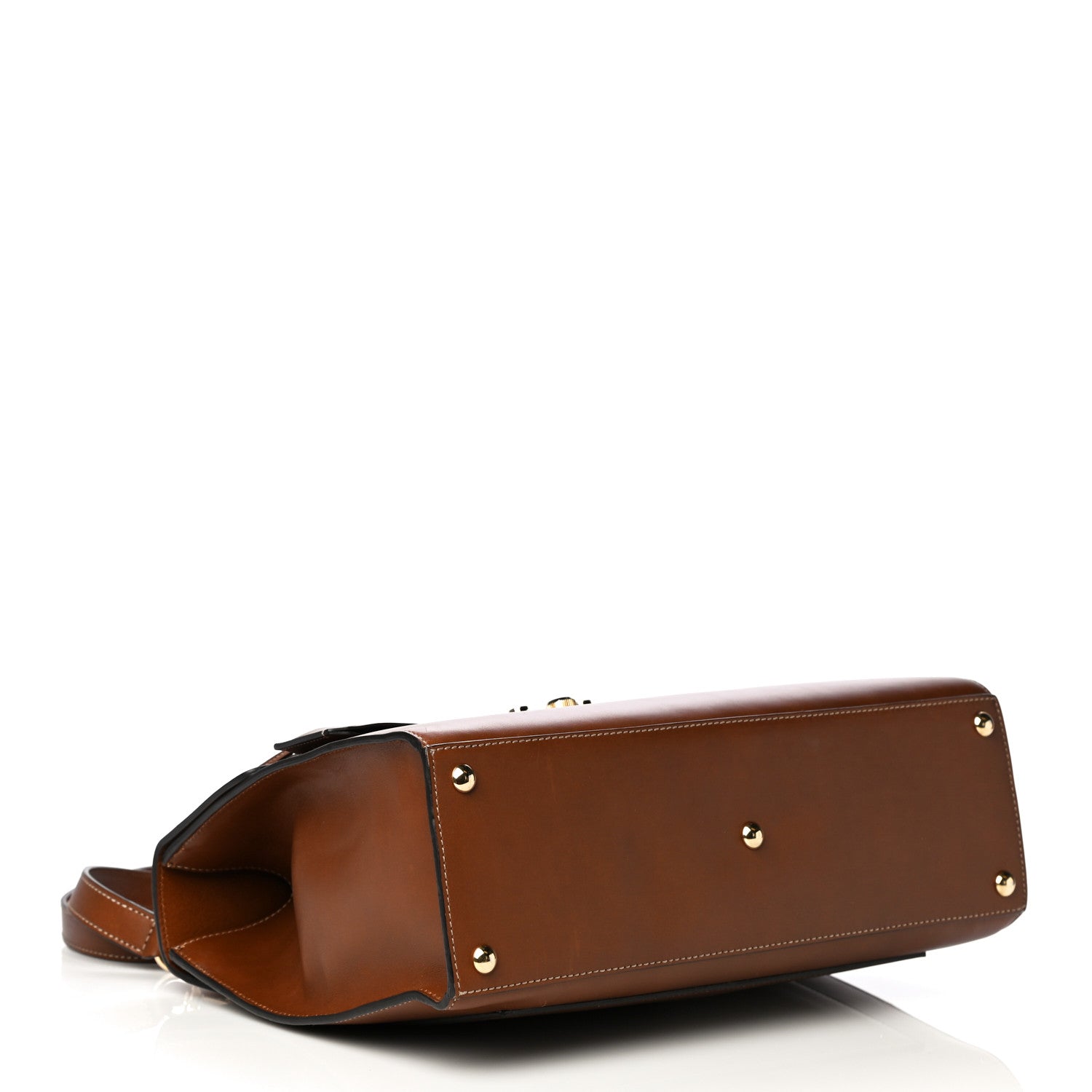 Gucci Calfskin Medium Padlock Signature Top Handle Bag Cuir 4 of 18