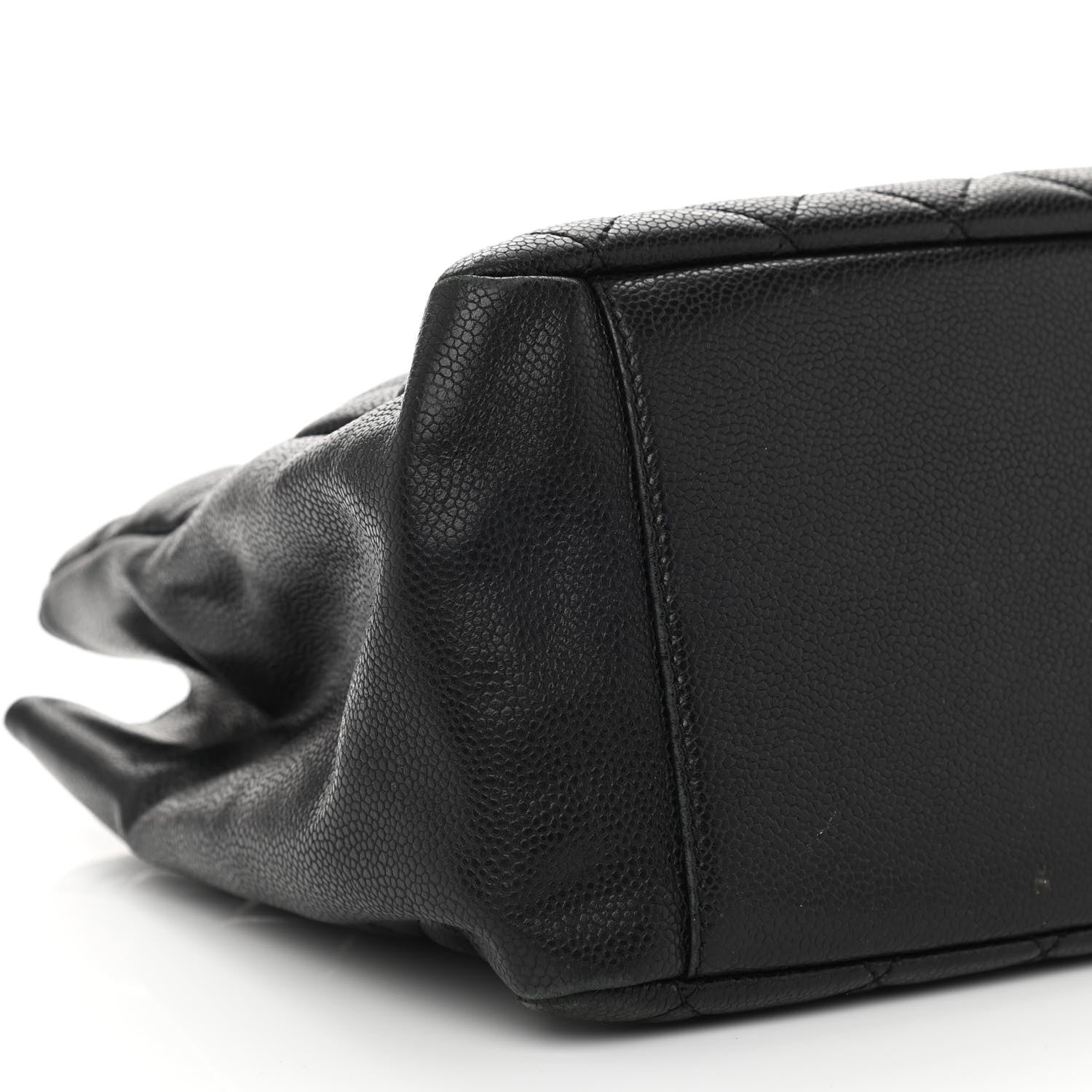 Chanel Caviar Quilted Grand Shopping Tote GST Black 9 of 11