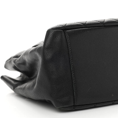 Chanel Caviar Quilted Grand Shopping Tote GST Black 9 of 11