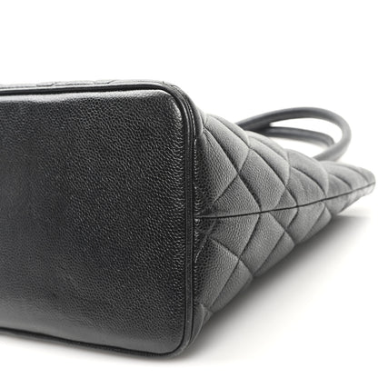 Chanel Caviar Quilted Medallion Tote Black 11 of 11