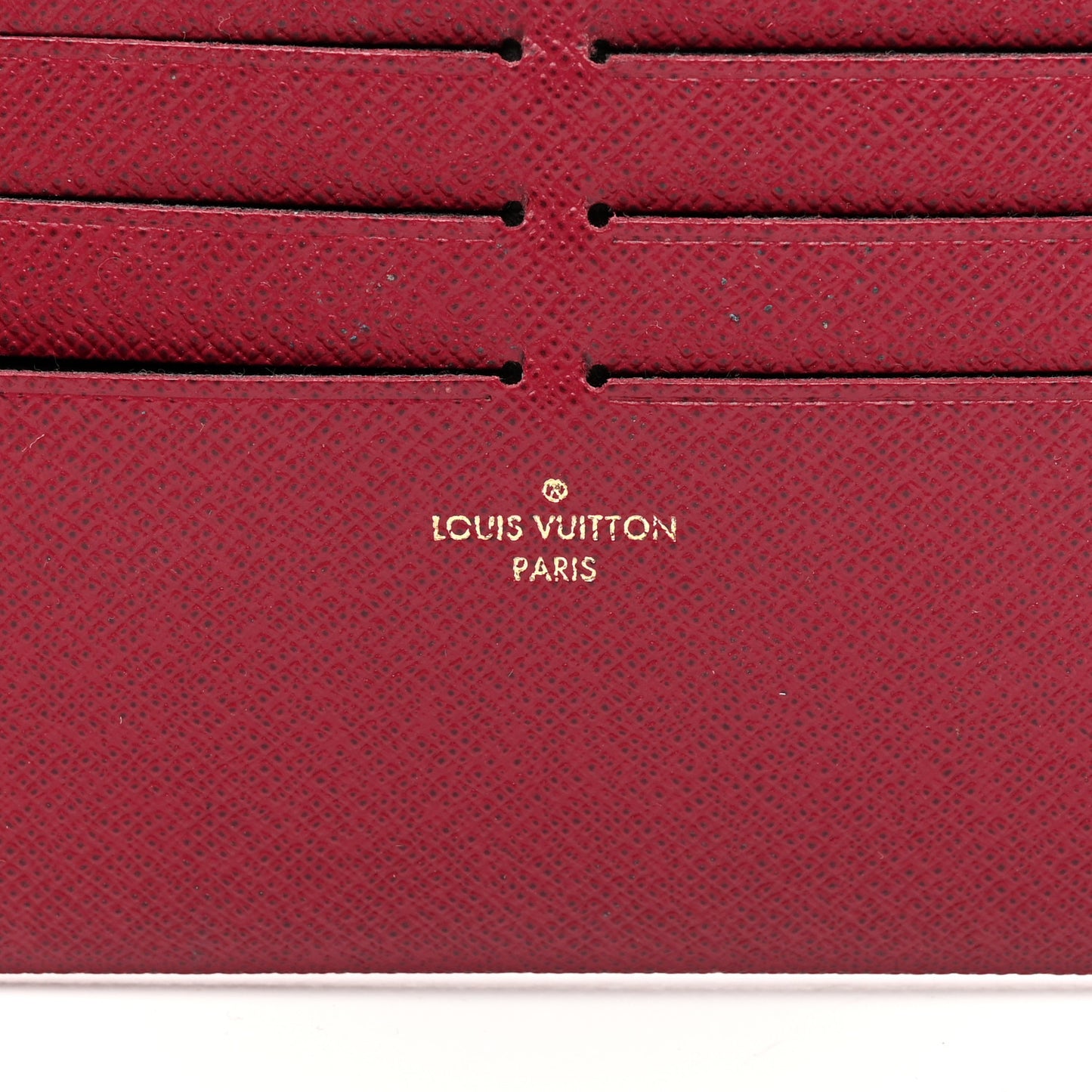 Calfskin Felicie Card Holder Insert Fuchsia