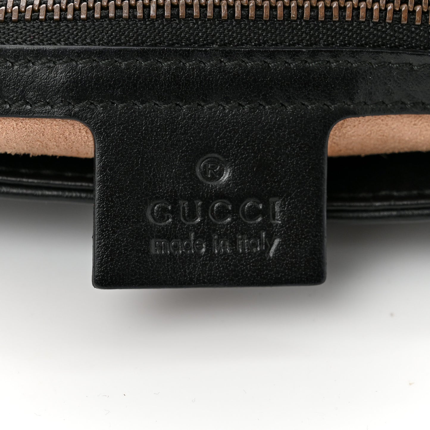Calfskin Matelasse Medium GG Marmont Shoulder Bag Black