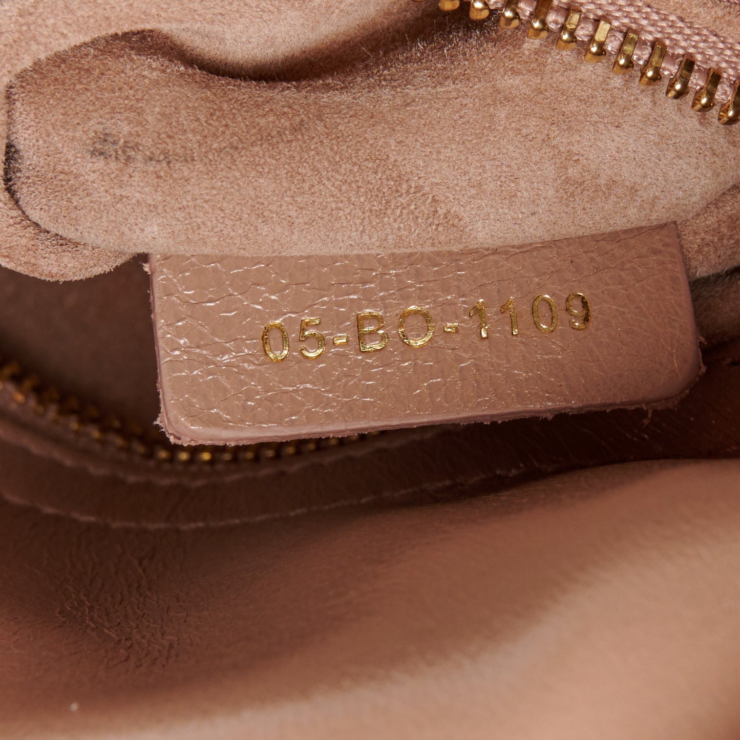 Lambskin Gathered Mini Lady Dior Fard