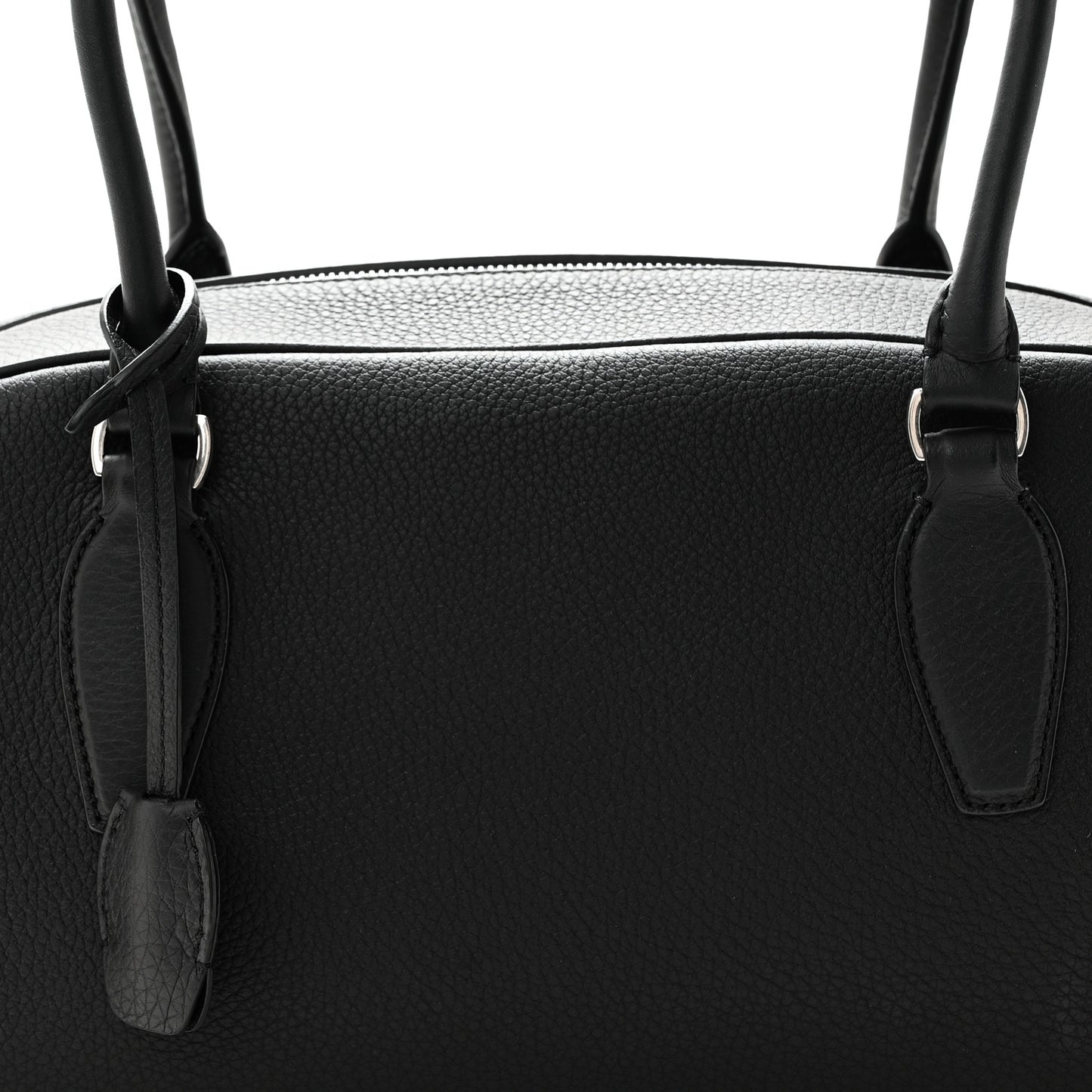 Grained Calfskin EW India Black