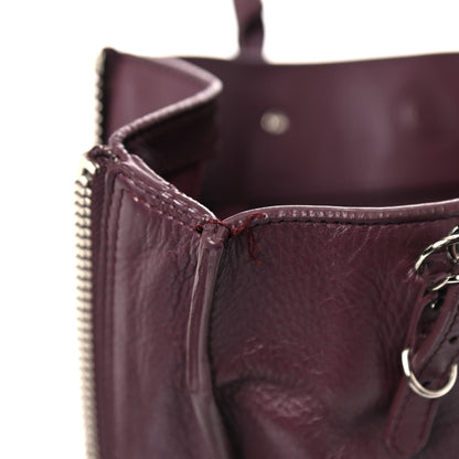 Balenciaga Calfskin Papier Mini A4 Zip Around Tote 16 of 20