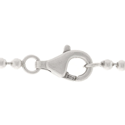 Tiffany Sterling Silver Square Cross Pendant Necklace 5 of 5