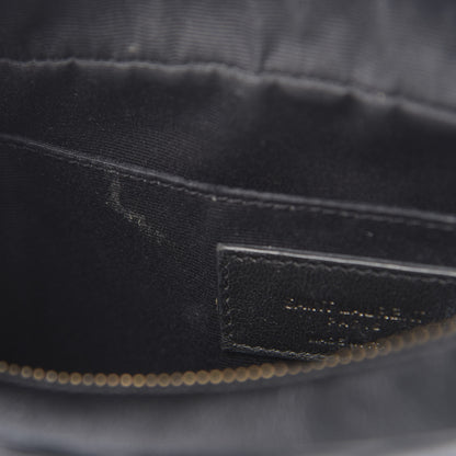 Saint Laurent Calfskin Matelasse Monogram Lou Camera Bag Black 6 of 11