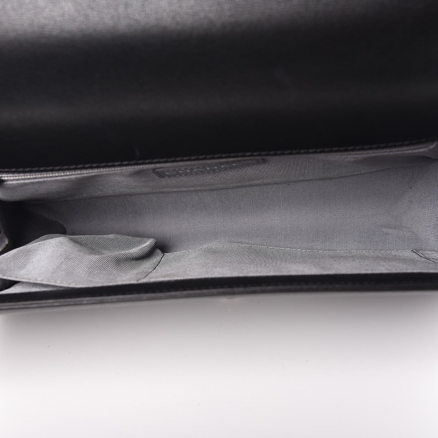 Lambskin Quilted New Medium Boy Flap Black