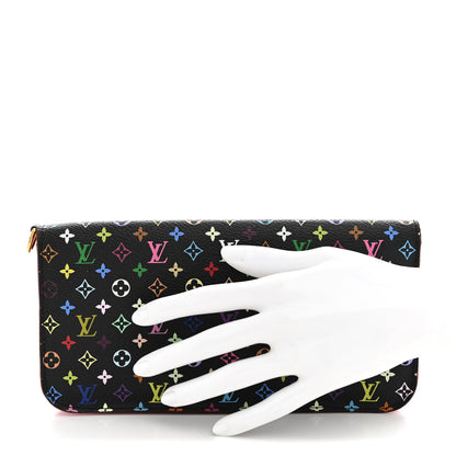 Louis Vuitton Monogram Multicolor Insolite Wallet Black Grenade 2 of 8