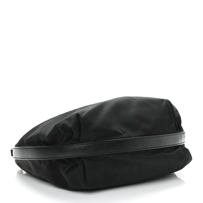 Prada Tessuto Nylon Saffiano Sacca Shoulder Bag Black 4 of 10