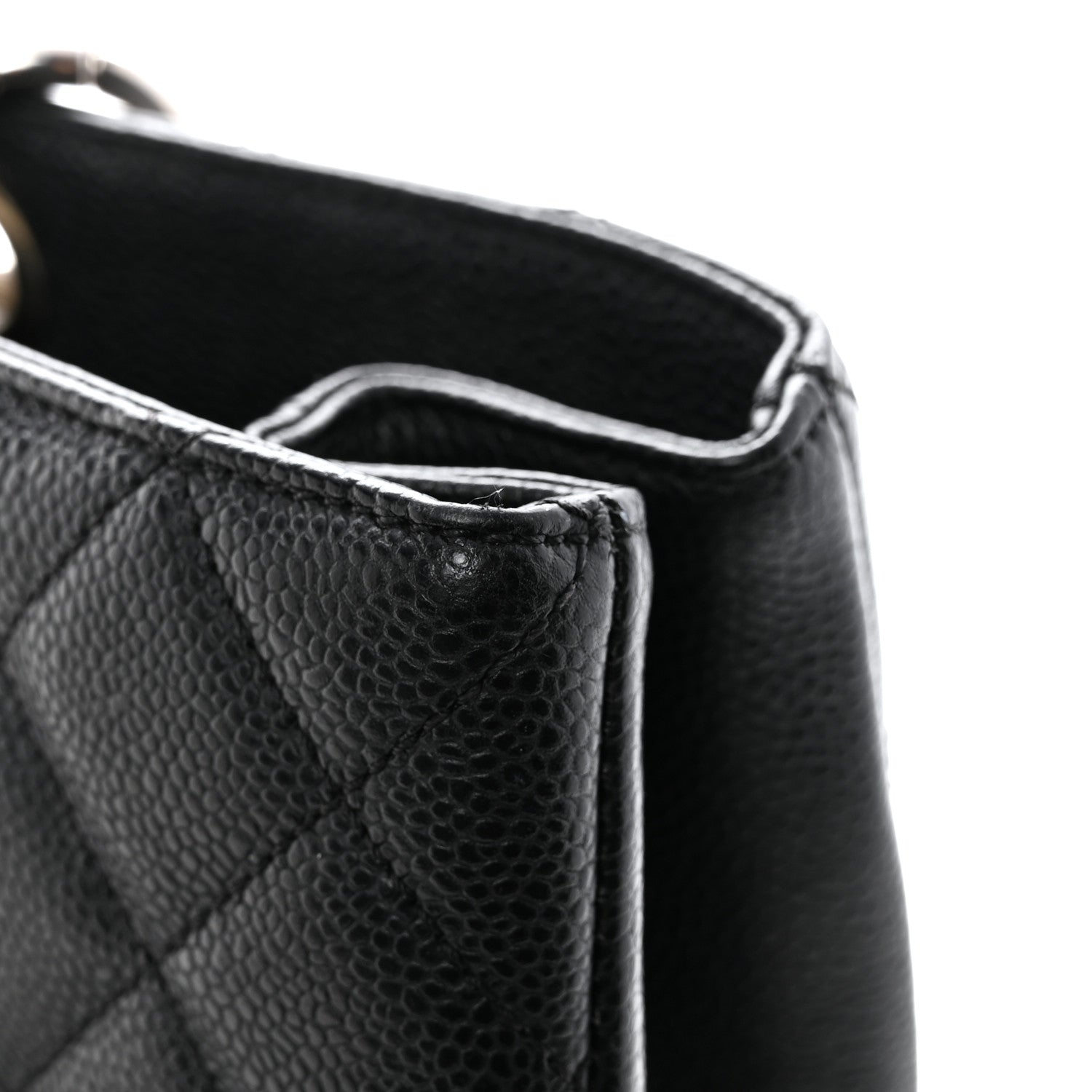 Chanel Caviar Quilted XL Grand Shopping Tote GST Black 13 of 16